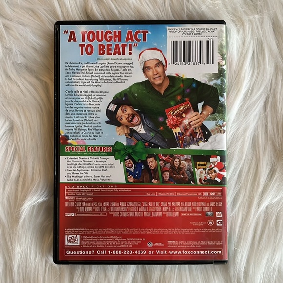 DVD BUNDLE (KIDS) : Godzilla, Sharboy and Lavagirl, Barnyard, Jingle All The Way - Picture 10 of 14